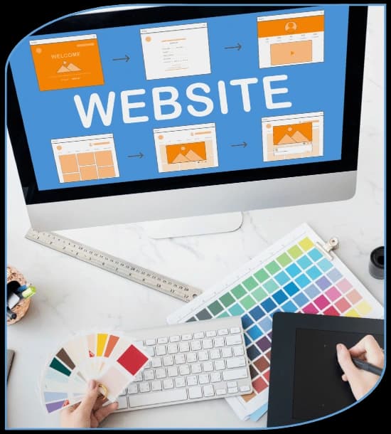 Dentist with patient