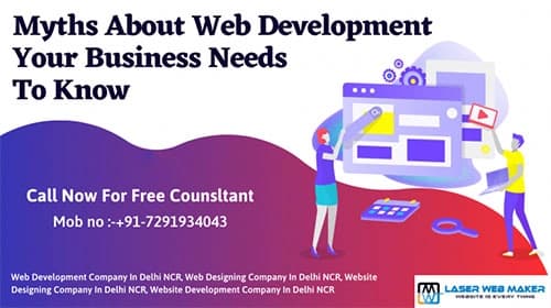 Myths About Web Development Your Business Needs To Know