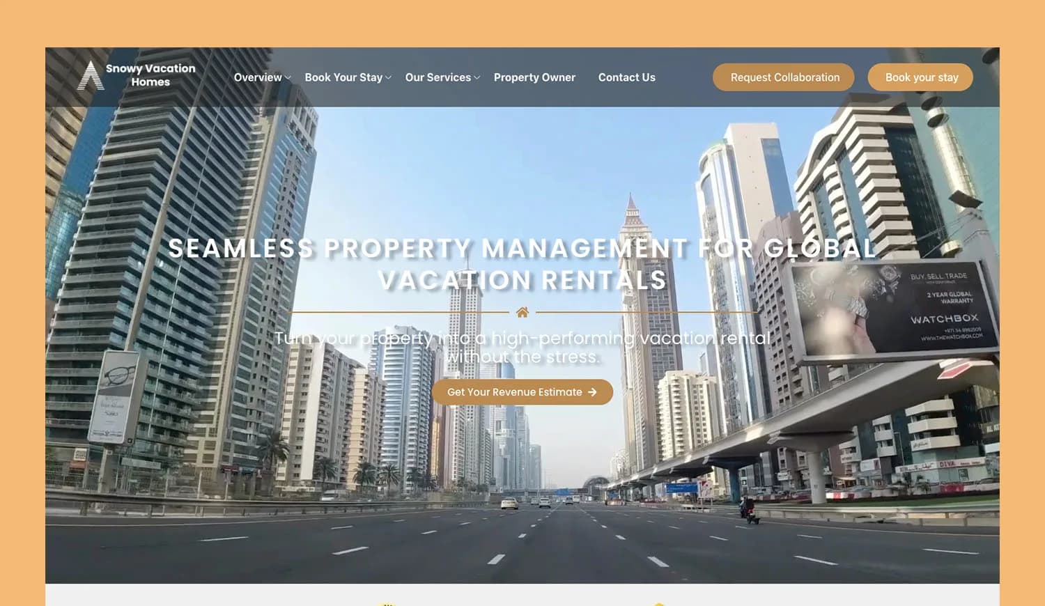 Snowy Vacation Homes